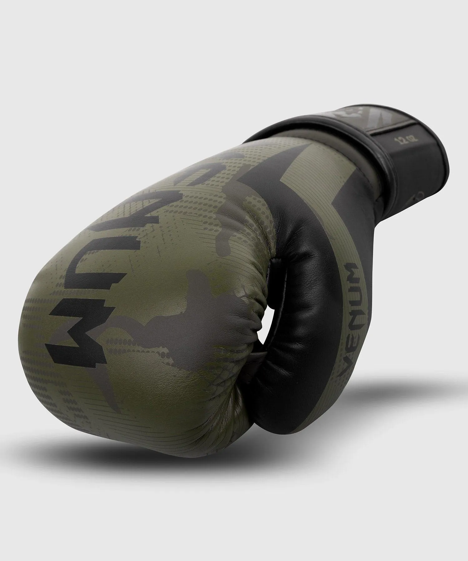 Venum Elite Boxing Gloves - Khaki camo