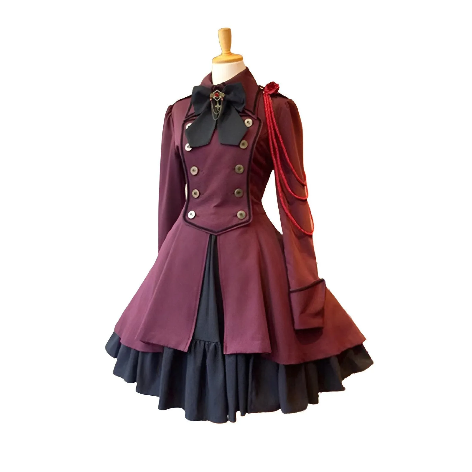 Victorian-Inspired Gothic Cosplay Costume