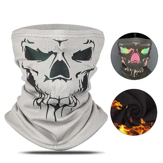 Warm Winter Cycling Face Mask Fleece Sport Headwear Bike Bandana Ski Running Training Neck Warmer Bicycle Scarf