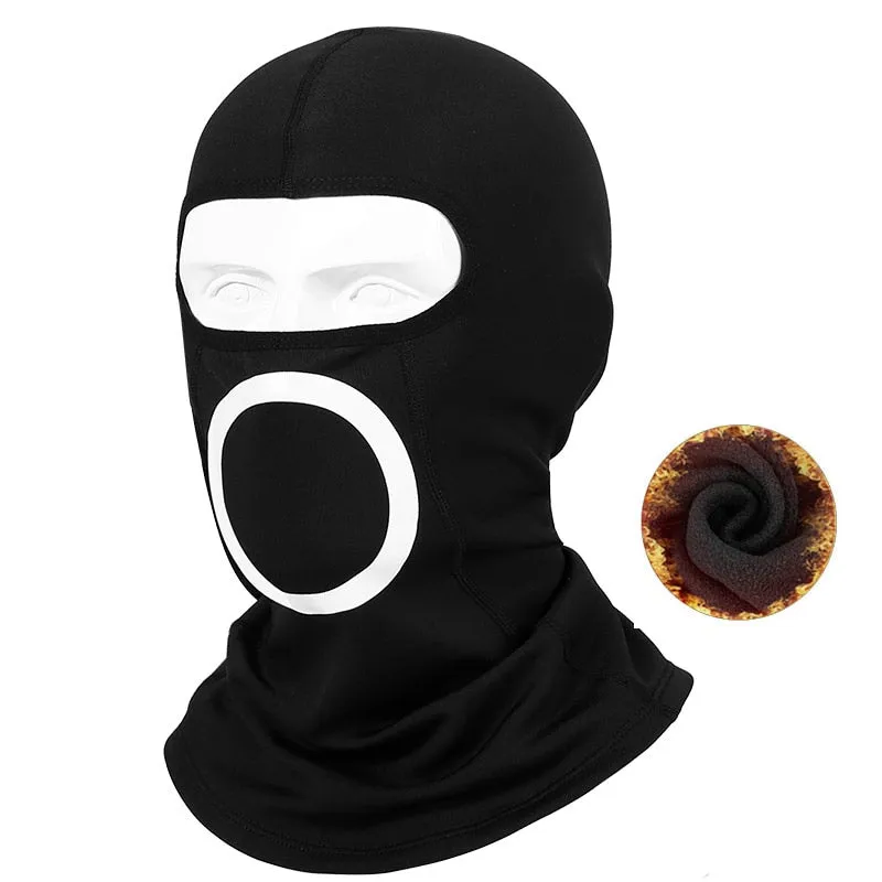 Winter Cycling Face Mask Fleece Thermal Balaclava Keep Warm Windproof Ski Mask Cap Snowboard Bike Bicycle Face Mask