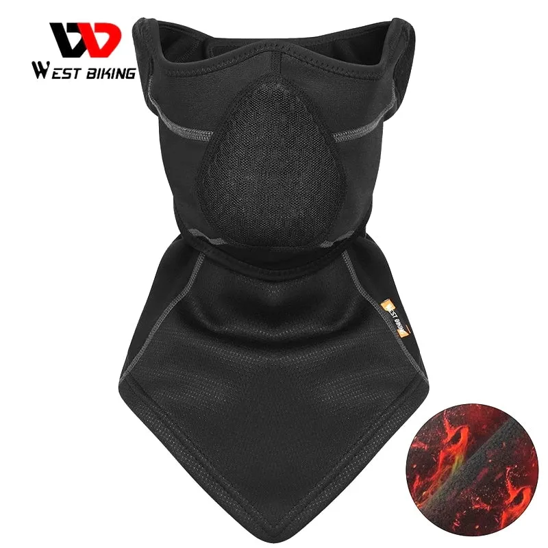 Winter Sport Face Cover Warm Fleece Cycling Cap Bike Neck Warmer Men Women Running Scarf Ski Motorcycle Head Cap Hat