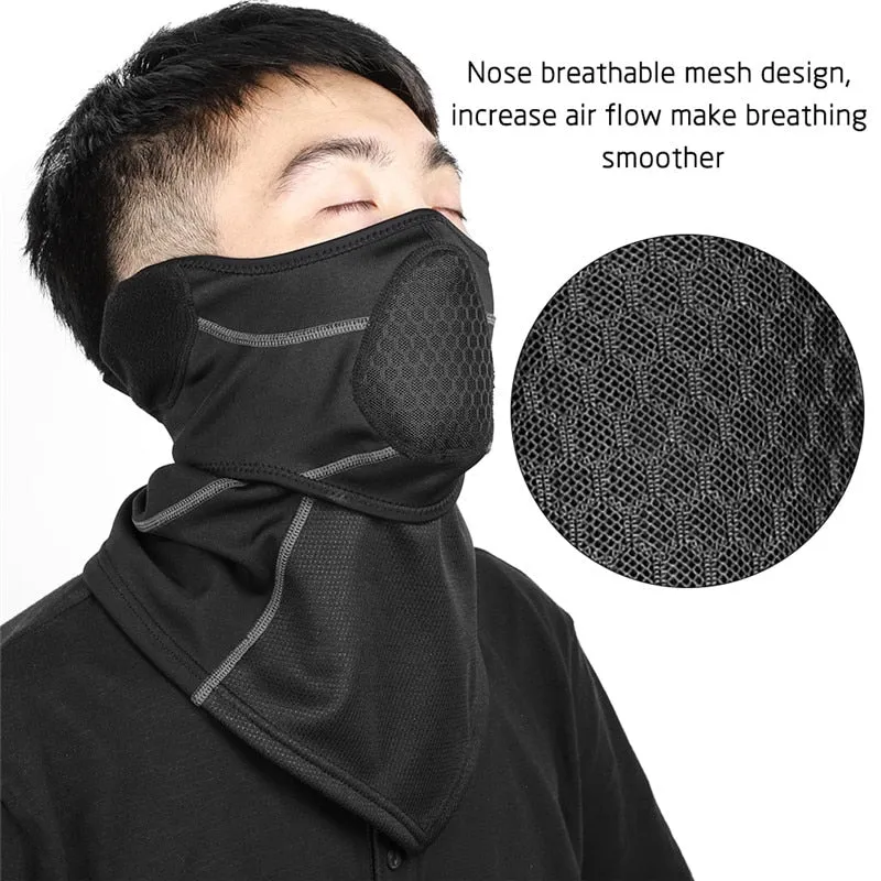 Winter Sport Face Cover Warm Fleece Cycling Cap Bike Neck Warmer Men Women Running Scarf Ski Motorcycle Head Cap Hat