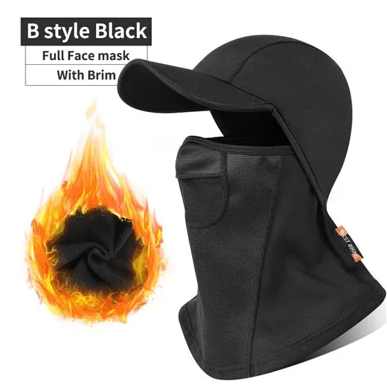 Winter Sport Face Cover Warm Fleece Cycling Cap Bike Neck Warmer Men Women Running Scarf Ski Motorcycle Head Cap Hat