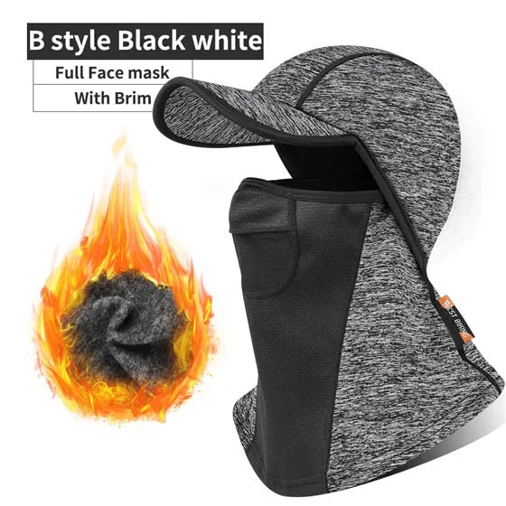 Winter Sport Face Cover Warm Fleece Cycling Cap Bike Neck Warmer Men Women Running Scarf Ski Motorcycle Head Cap Hat