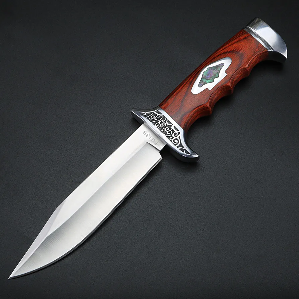 XUAN FENG high hardness steel saber outdoor knife field survival straight knife camping tactical knife hand hunting knife