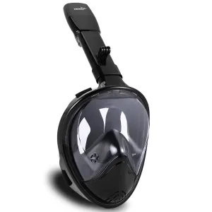 YIWA Snorkel Mask Panoramic Full Face Design Anti-Leaking Anti-Fogging S M